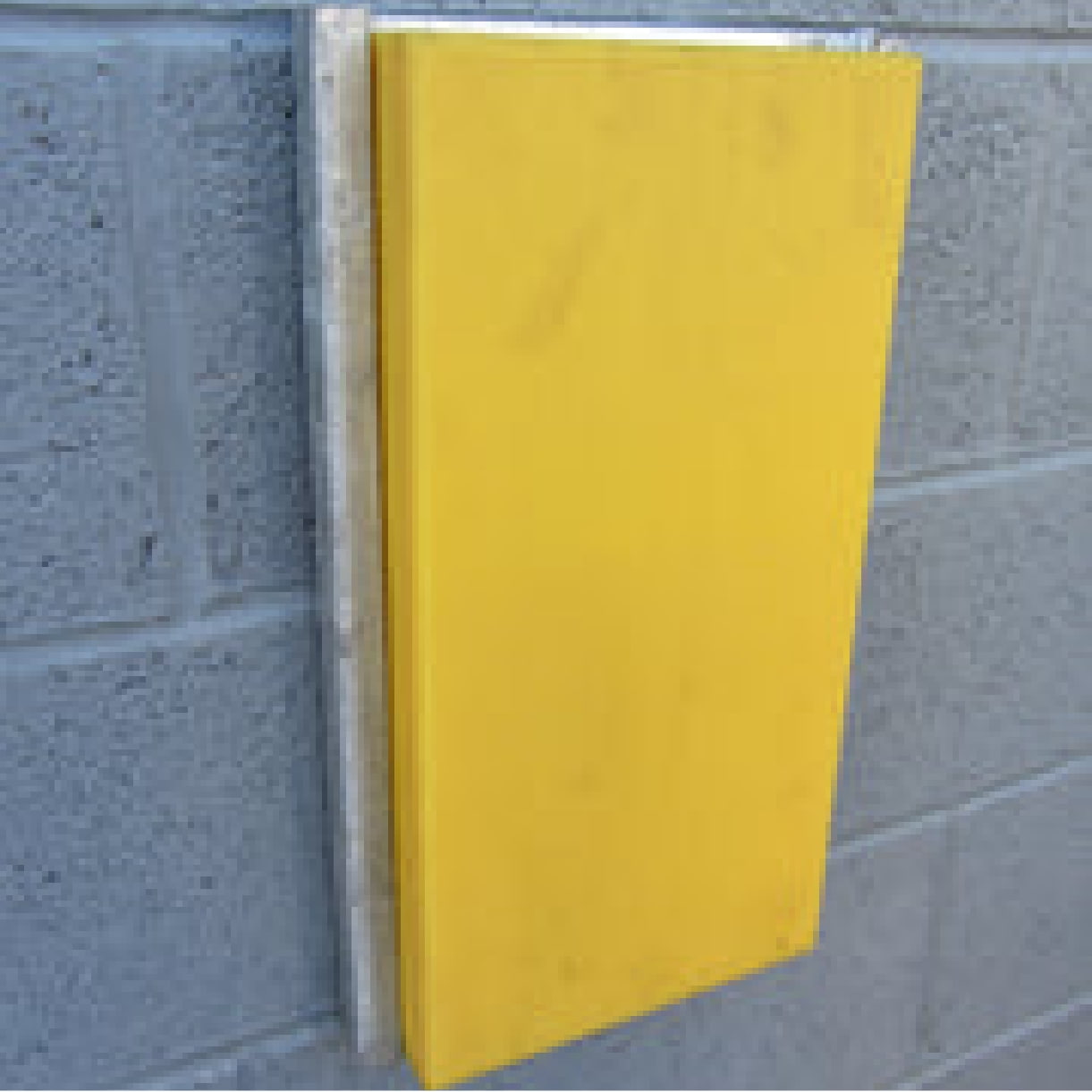 Dock bumper yellow