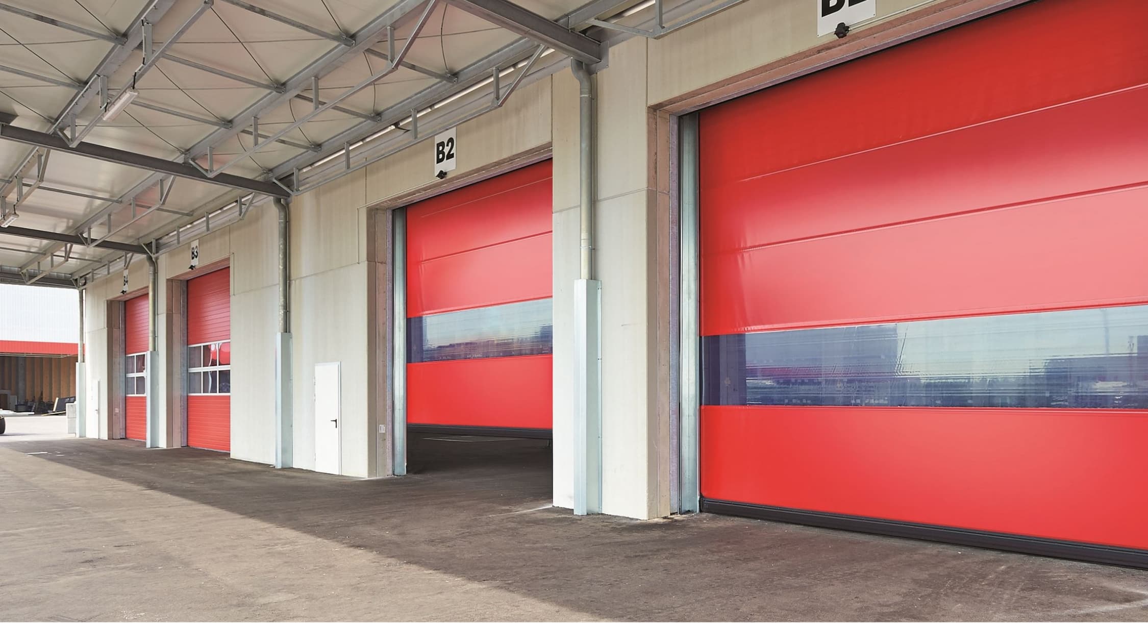 Hi-speed doors